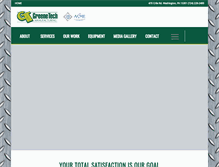Tablet Screenshot of greenetechmfg.com